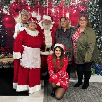 Santa joins the team in Sterling Heights for Holiday celebrations!