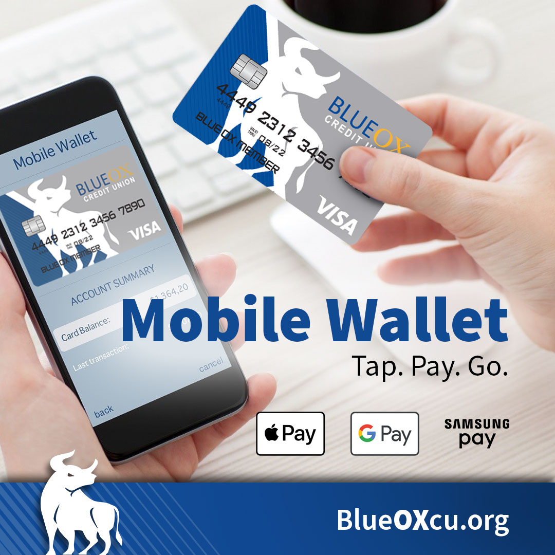 BlueOx Credit Union Mobile Wallet 