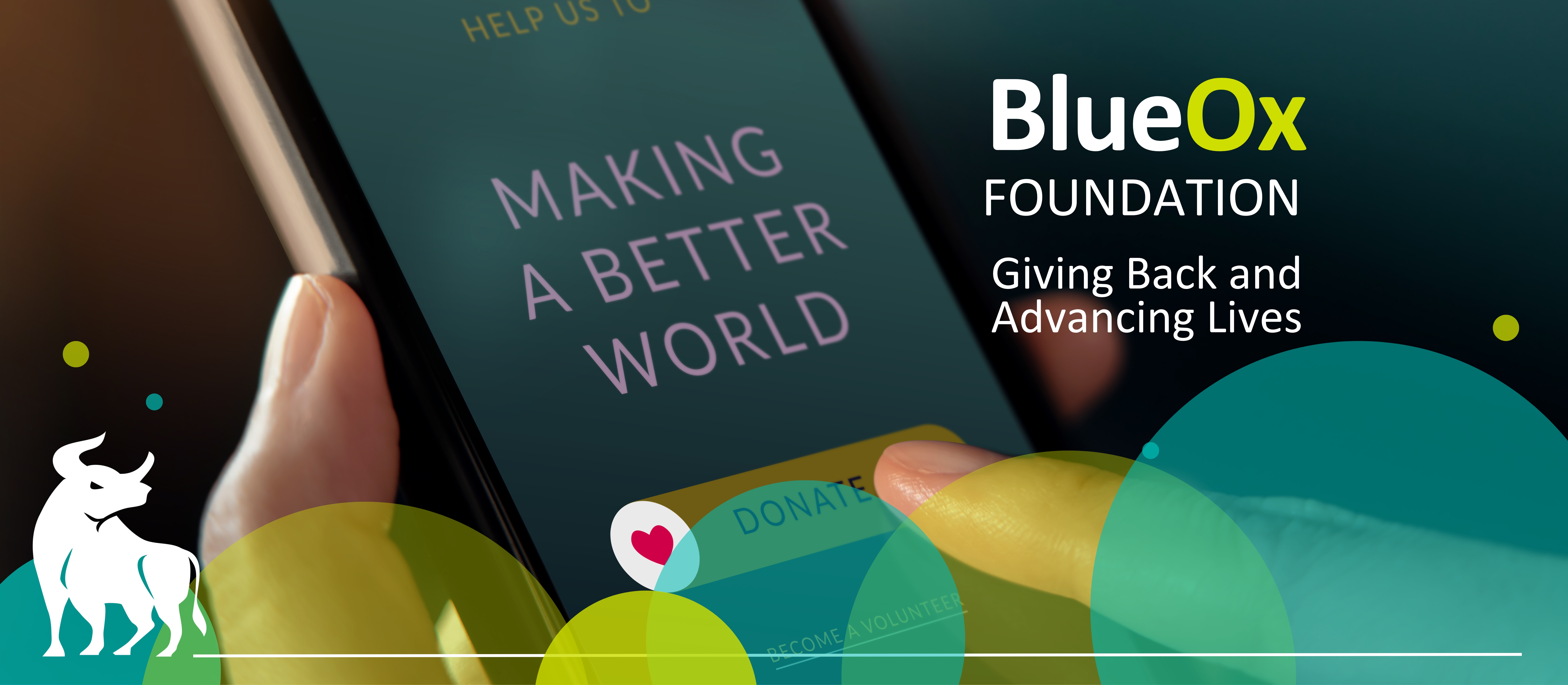 BlueOx Foundation Giving back and advancing lives