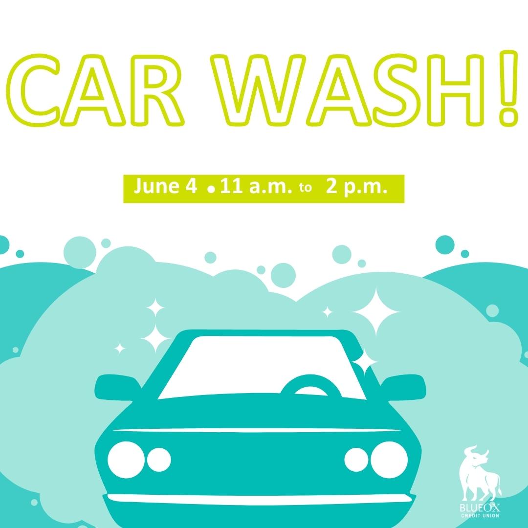 Join us for a Car Wash at our Jackson Branch - BlueOx Credit Union