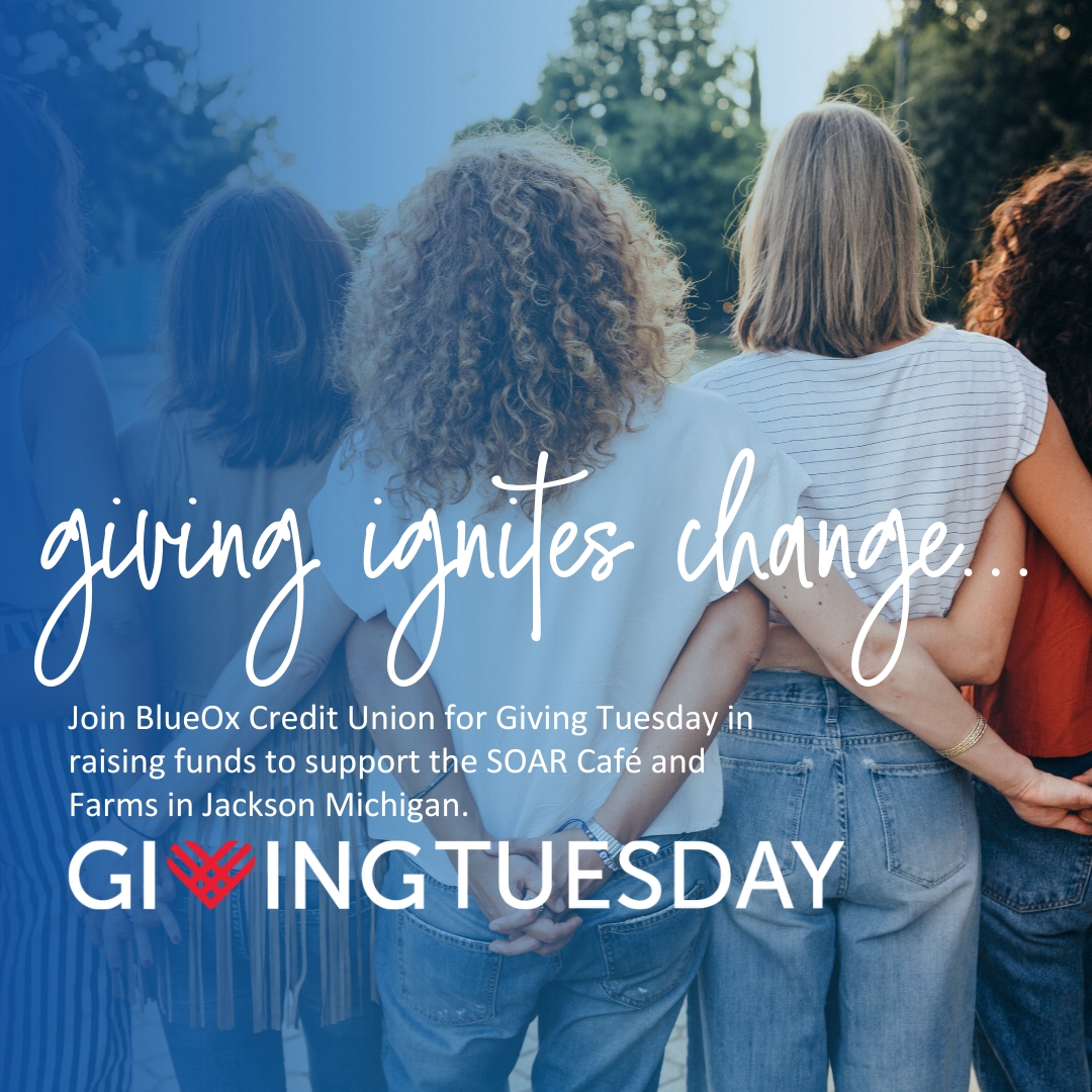 Giving Tuesday. - BlueOx Credit Union