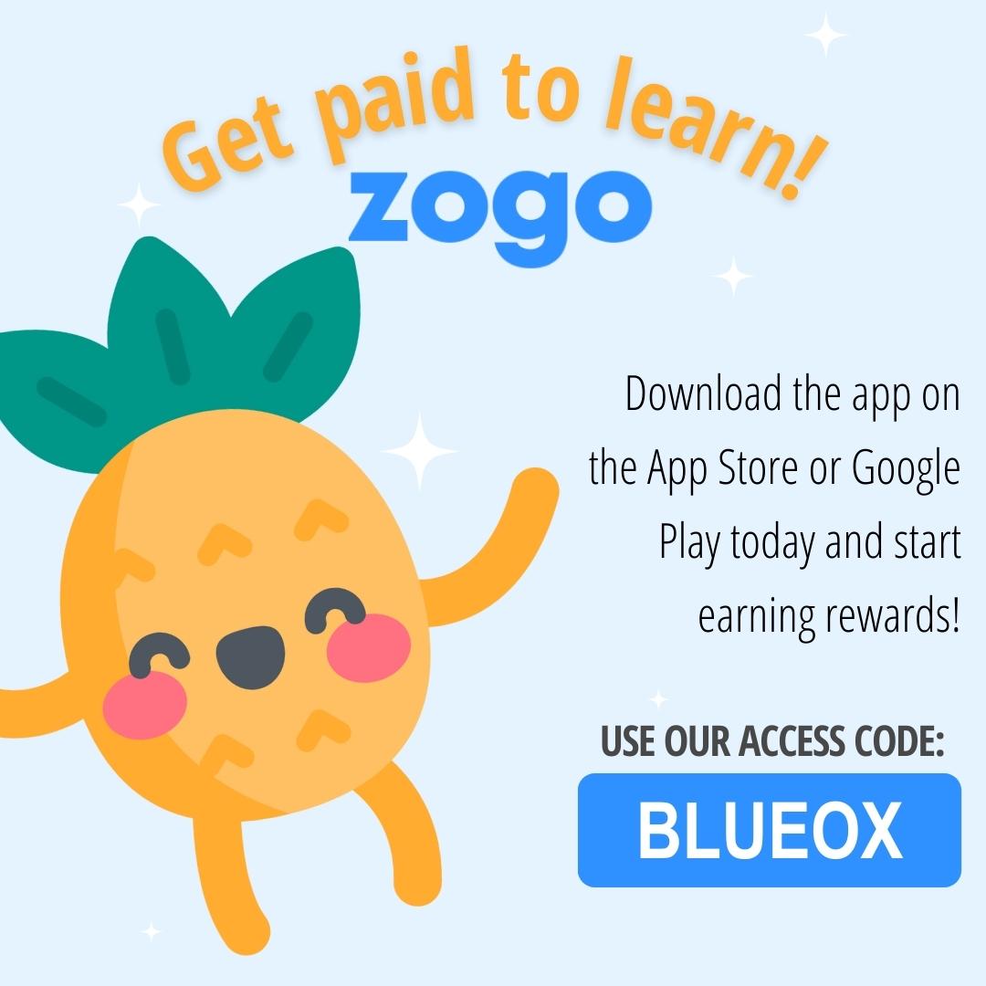 Get Paid to Learn With Zogo - BlueOx Credit Union
